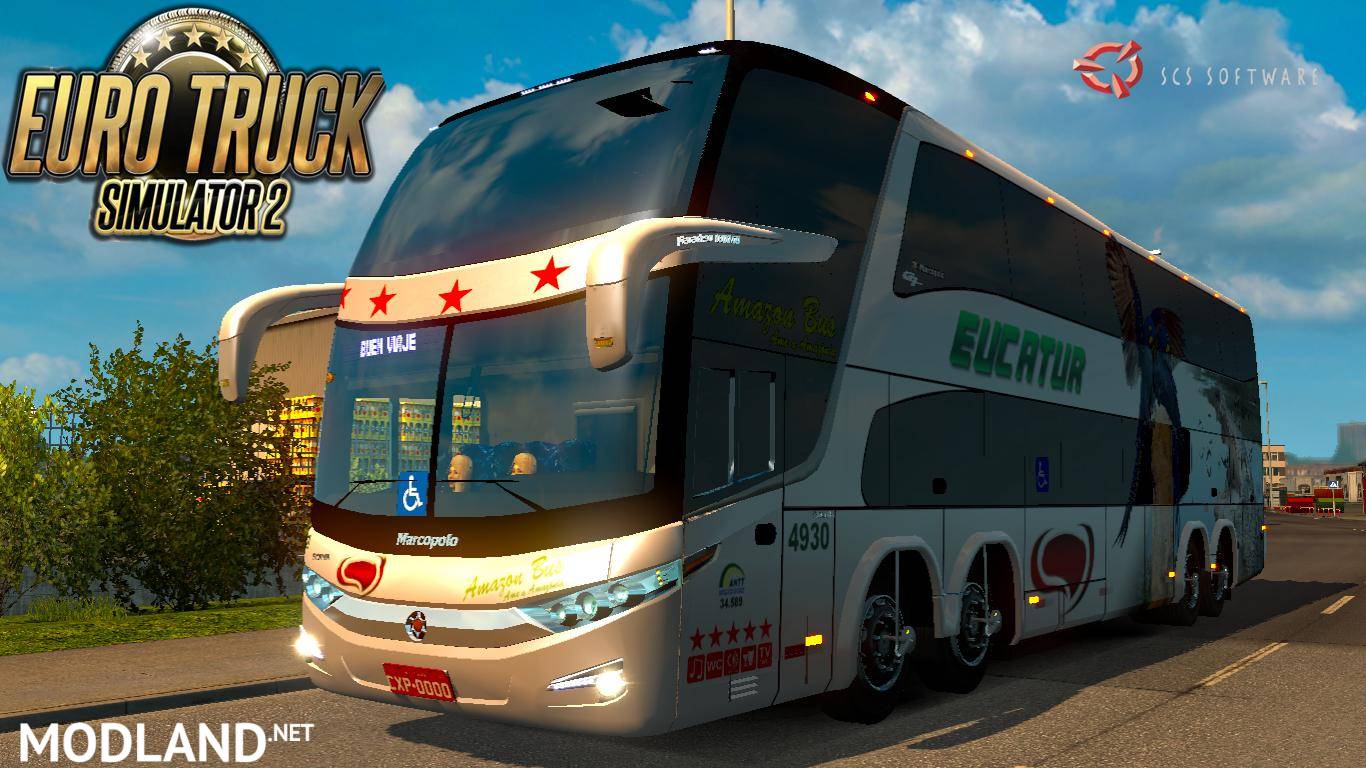 Download Mod Bus Euro Truck Simulator 2 Versi Indonesia  intelkeen
